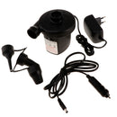 Portable Mini Electric Air Pump for Inflatable Pool Raft Bed Boat Toy Exercise Ball Fishing Boat with Nozzles