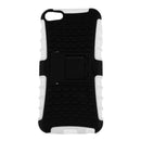 Heavy Duty Defender Hard Plastic Silicone Cover Impact Hybrid With Kick-Stand For Apple iPod Touch 5 6th Generation Phone Cases White