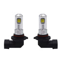 2 Pieces 9005 LED Fog Lights Bulbs 80W Car Driving Lamps 6000K White 1500LM 2835