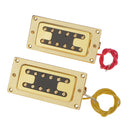 Double Columns Humbucker Pickup for Rickenbacker Electric Bass Guitar Golden