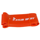 Durable Long Lasting Latex Exercise Stretch Loop Resistance Band Yoga Pilates Gym Fitness Supplies Orange 85-230 Lb