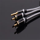 3.5mm Male to 2RCA Male Stereo Audio Y Cable for Smartphones MP3 Tablets Splitter