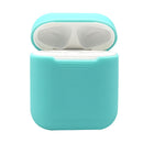 Shock Proof Protective Cover Mini Case Rubber for AirPods Headset Charging Green