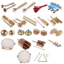 Kid Musical Toy Early Learning Toy Percussion Triangle Drum Maracas Bell Kit
