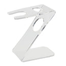 Z Stand Holder for Straight Razor and Brush Barber Salon Tool Shaving Clear