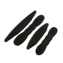 4 Pieces Sponge Hair Styling Foam Donut Bun Curler Maker Ring Twist Tool DIY