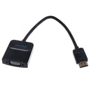 1080P HDMI to VGA Male to Female Output Video Cable Converter For Projector No Audio & Power Supply