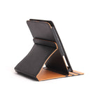 360 Rotation PU Leather Folio Cover Case Stand with Hand Strap COMPATIBLE FOR Google Nexus 7 inch Tablet Accessories Black