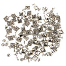 50 Pieces DIY Metal Leather Craft Repairs Studs Punk Spike Decoration Silver