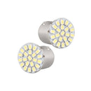 20x1157 BAY15D 22SMD LED Bulbs White for Tail Stop Brake Light Turn Signal