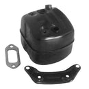 385 390 372 371 365 362 Chainsaw Muffler Exhaust With Gasket Bracket Aftermarket