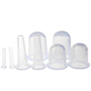 Set of 8 Silicone Vacuum Cupping Cups Set Massage Face Eyes Body Cups for Wrinkle Reducer ,Collagen Stimulator,Pain Relief