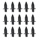 100 Pieces 6mm Motorcycle Fairing Rivet Retainer Trim Push Clips for Suzuki
