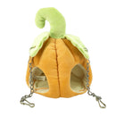 Lovely Warm Small Cats Dogs Pet Nest Hamster Bed Hammock Pumpkin Patch Shape