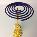 Coil/Spiral Burner, Incense Censer, Incense Fragrance Burning Holder, Alloy