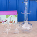 500ml Wine Bottle+4pcs Vampire Wine Glass Cup Drinking Straw Mug Party Favor
