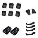 1/10 RC Truck Parts Door Hinges&Door Handles&Intake Grille Cover for Traxxas