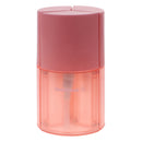 Portable 3 Pieces Press Pump Reusable Travel Size Bottles Set Makeup 288ml Coral Pink