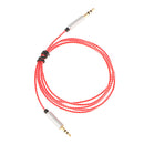 Upgrade Extension Cable Lead for AKG Y40 Y45 Y50 Y55 On-Ear Headphones Tangle-Free Premium Earpiece Red