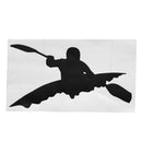 Vinyl Kayak Decal Boat Canoe Paddle Car Window Motorcycle Wall Laptop Kayaking Rafting Funny Sticker