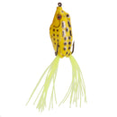Frog Design Fishing Bait Hooks Tackle Lure - Yellow