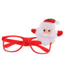 Christmas Glasses Frames Xmas Decor Novelty Fancy Dress Party Props - Santa Claus B