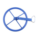 Children Outdoor Play Sport Equipment Kids Ninja Wheel with Safety Carabiner, 10.63 x 10.63 inch