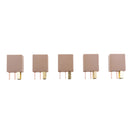 5 Pieces 12V 35A General Purpose 4-Pin Relay For Car Horn Light Alarm