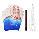 12pcs Eyebrow Relieving Paste Microblading Manual Pencil With Ruler Caliper