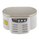 Professional Metal LCD Ultrasonic Cleaner Machine For Denture Eyeglass Jewelry Watch Circuit Board Parts Cleaning 30W/50W 600ml 40KHz