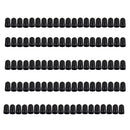 100 Pieces Tire Rim Wheel Valve Stem Long Cover Caps For TR20008 TPMS Valve