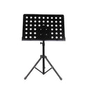 Portable Music Score Music Stand Holder with Tripod Base Mount