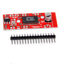 For Arduino Red Easy Driving Shield Stepping Stepper Motor Driver V4 A3967 Sensor Module
