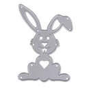 DIY Rabbit Design Cutting Dies Stencil Template for Photo Album Embossing Scrapbook Paper Craft Card Making