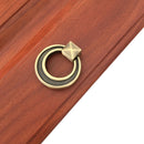 Antique Metal Dresser Knobs Pull Ring Drawer Knob Wardrobe Bin Pulls Cabinet Door Handle Round