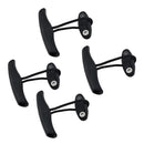 4pcs 4'' Plastic Kayak Canoe Carry Handle Pull Handle T-handle With Cord