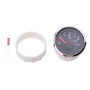 12V/24V Oil Pressure Meter Gauge Fit for Motorcycle Boat Car Marine - 52mm