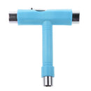 Multifunctional Skate T-tool Skateboard Longboard Blue 11*10cm