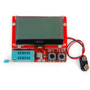 Testing 12864 LCD led Transistor Tester Detector Capacitance ESR Meter Diode Triode MOS LCR
