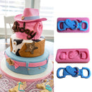 Belt Buckle Silicone Cake Mould Fondant Sugar Chocolate Decorating Tool