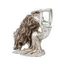 Beauty Design Silver Plated Resin Wine Rack Wine Bottle Holder Art Handicrafts Wedding Party Tabletop Furnishing Articles