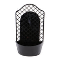 Retro Dolls House Bathroom Furnitures Decoration Metal Washbasin Model Black