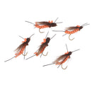 5pcs/set Simulation Flies Assortment of Mixed Insects Flies Fly Fishing Lure Hook