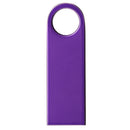 USB 2.0 Flash Memory Drive Bulk Thumb U Disk Sticks Fast Storage Capless Key Ring Design Waterproof Purple 256GB