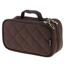 Women Girls Travel Cosmetic Makeup Bag Toiletry Bag Coffee