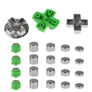 21 in 1 Bumper Trigger Bullet Button Replacement Set for Sony Playstation 4 PS4 Game Controller