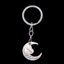 Cute Unique Design Co Workers Sisters Family Friends Key Ring Party Wedding Banquet Xmas Diwali Gift Silver Grandpa