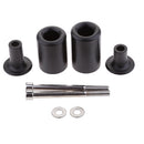 Motorcycle No Cut Black Frame Sliders For Kawasaki ZX6R/9R/12R 2013-2017