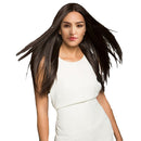 Fashion Natural Long Straight Wig Synthetic Hair Wigs Dark Brown For Women