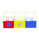 Portable Colorful Pop Up Tunnel Play Tent For Kids Toddler Crawling Fun